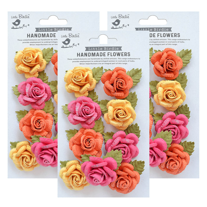Pack of 3 - Karin Paper Flowers 8/Pkg-Boho Vibes