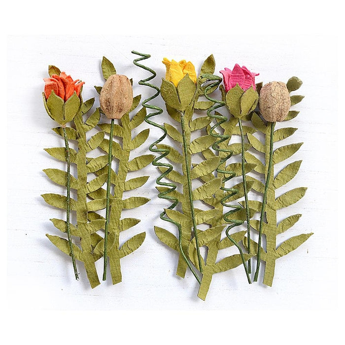 Pack of 3 - Izabela Floral Greenery 12/Pkg-Boho Vibes