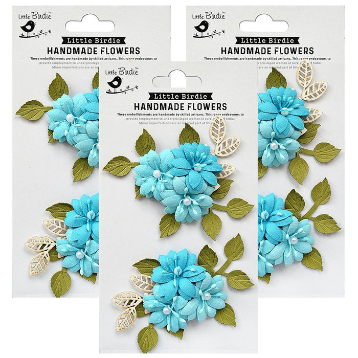 Pack of 3 - Gianna Paper Flowers 2/Pkg-Song Of The Sea