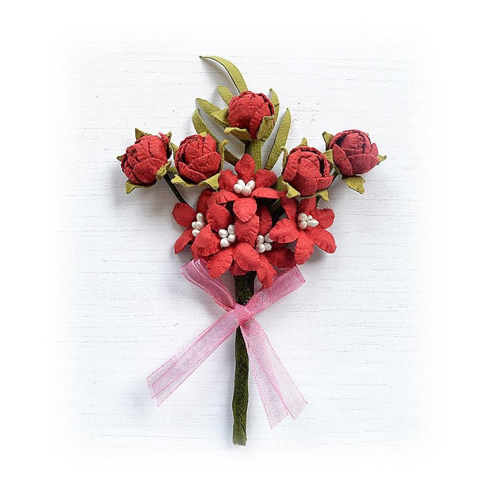 Pack of 3 - Dillan Paper Bouquet 1/Pkg-Love and Roses