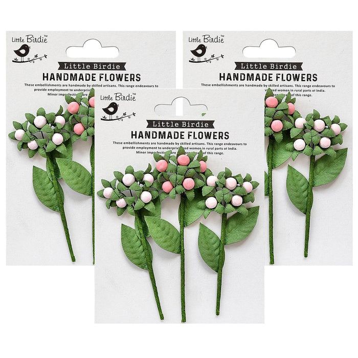 Pack of 3 - Berry Branch 3/Pkg-Celebrate Life