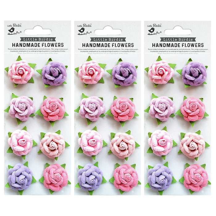 Angel Rose Paper Flowers 8/Pkg Amor Mio