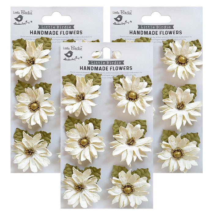 Pack of 3 - Alvero Paper Flowers 6/Pkg-Amor Mio